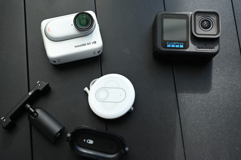 Insta360 GO 3SとGoPro HERO 13のマウントの違い