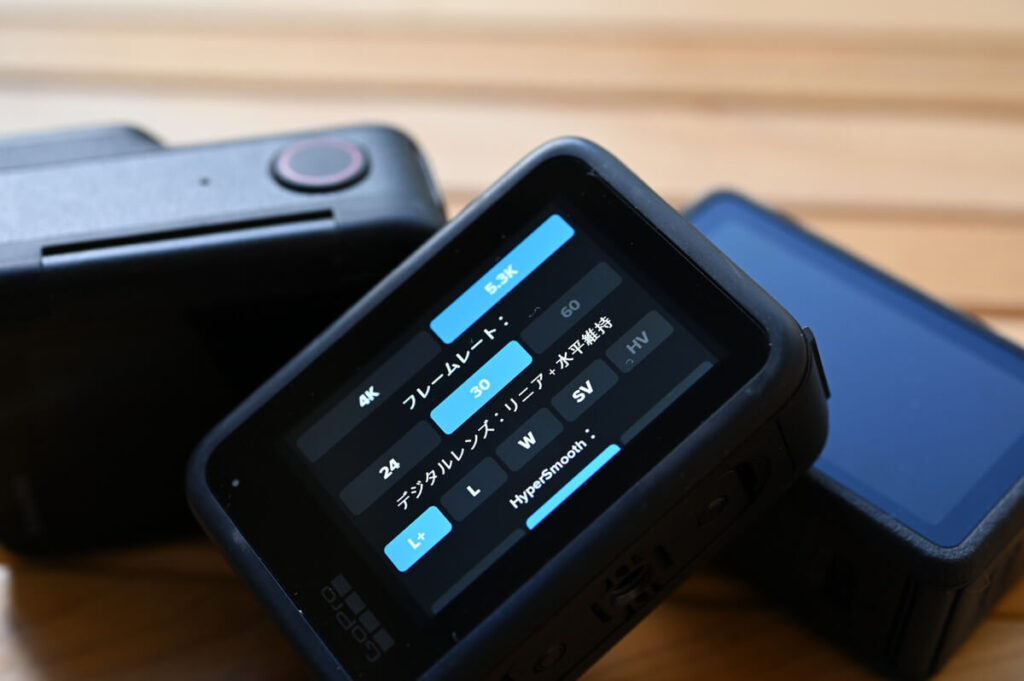 GoProの画質設定