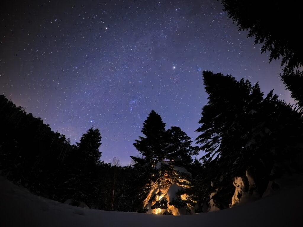 Insta360 Ace Pro 2で撮影した星空