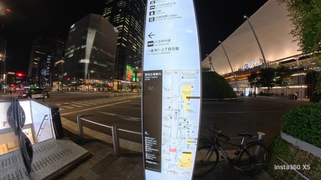 Insta360 X5の夜間画質