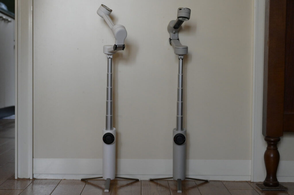 Insta360 Flow 2とFlow 2 Proの比較(自撮り棒)