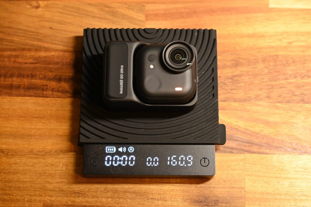 Insta360 GO Ultraの重さ実測
