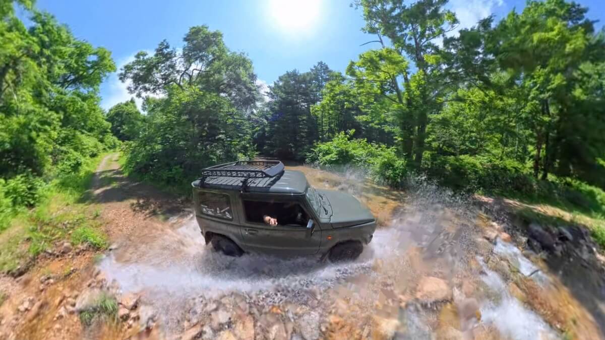 Insta360 X5で撮影した失敗した写真