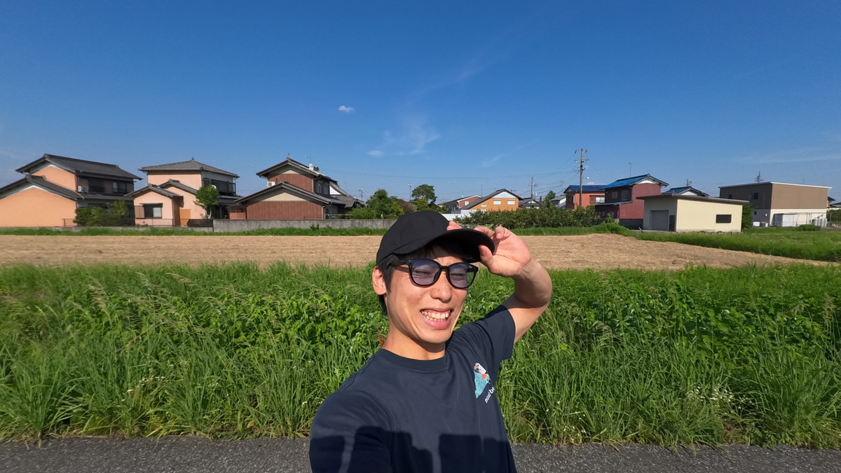 GO Ultraで撮影した順光の自撮り