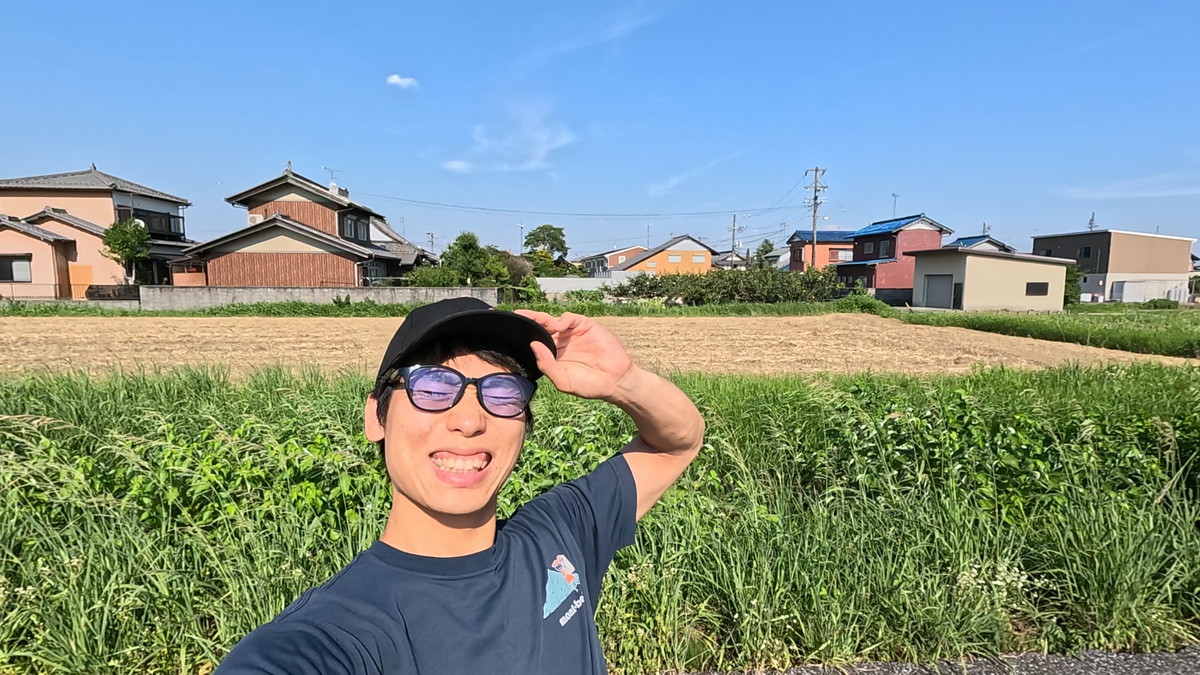 GoPro HERO13で撮影した順光の自撮り