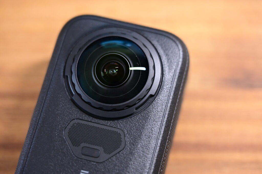 Insta360 X6のレンズ部分
